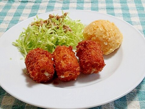 うちのおかず「ちくわチーズフライ」